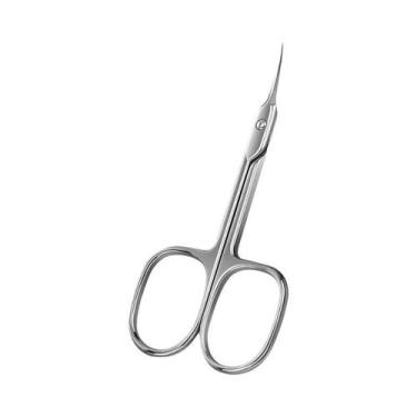 Imagem de Tesoura Curva Extra Fina Para Cutículas Masculina Profissional Para So