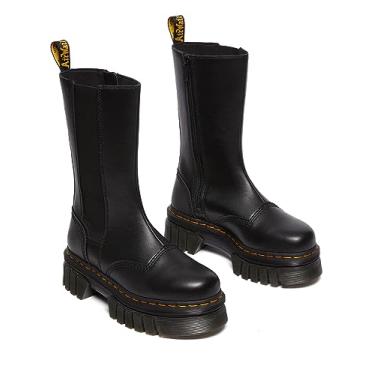Imagem de Dr. Martens Audrick Chelsea feminina alta, Preto, 34
