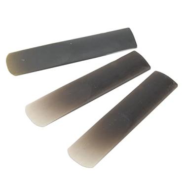 Imagem de RiToEasysports Conjunto de Acessórios para Instrumentos de Resina de Tom Rico de Palheta de Saxofone Soprano para Estudantes, Iniciantes e Profissionais para Tocar Em Ambientes Internos e Externos