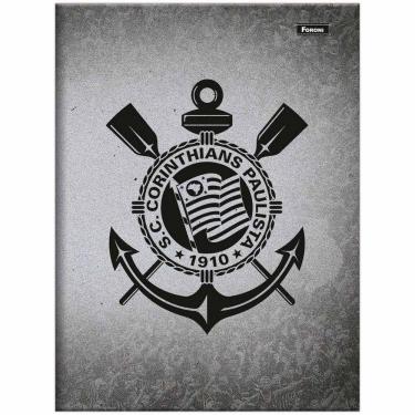 Imagem de Caderno 1/4 Brochura 80 Folhas Corinthians Capa 2 - Jandaia