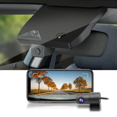Imagem de Fitcamx Frente 2160P+Traseiro 1080P Dash Cam para 2026 Hyundai IONIQ 9 (HD2-GO010), OEM Fábrica Olhar, DUAL HD Vídeo, Incorporado WiFi & APP, Loop Gravação, G-Sensor, Plug & Play, 128GB Cartão