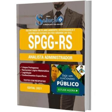 Imagem de Apostila Concurso Spgg Rs - Analista Administrador - Editora Solucao