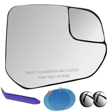 Imagem de EAP Vidro espelhado lateral do passageiro compatível com Ford Transit Connect 2014-2023, aquecido, DT1Z17K707E, DT1Z17K707F