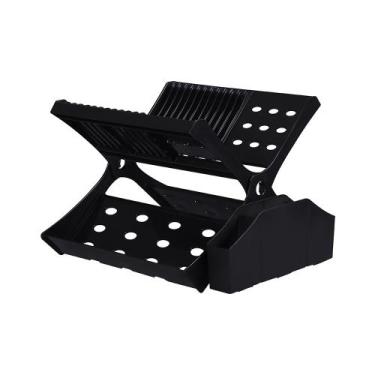 Imagem de Escorredor de Louça Astra EPR1/PT Dobrável - Astra / Japi, Preto