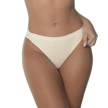 Imagem de Calça Cavada DeMillus 56300 Microfibra Ultraleve, Rosa blush, ÚNICO