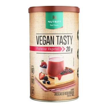 Imagem de Vegan Tasty Proteína Vegetal Frutas Vermelhas Nutrify 420g