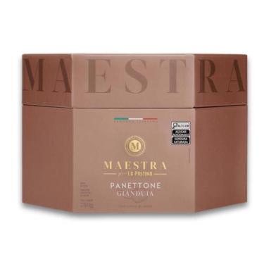 Imagem de Panettone Gourmet Maestra per La Pastina Gianduia 750g - 2130, Maestra