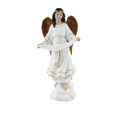 Imagem de Estátuas, estatuetas, escultura, ornamento, resina de anjo de Natal