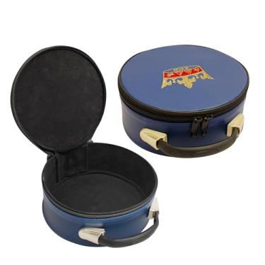 Imagem de Nanba Group Capa Fez Maçônica Cavaleiro de York Cruz de Honra Maçônica – Couro sintético premium, caixa de armazenamento e exibição portátil – Bordado à máquina