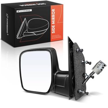 Imagem de A-Premium Espelho retrovisor elétrico do lado do motorista compatível com Ford E-150 E150 2009, E-250 E250 2009, E-350 Super Duty 2009, E-450 Super Duty 2009 - Espelho retrovisor externo dobrável