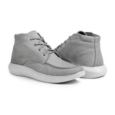 Imagem de Bota Oslo San Martin para Neve em Couro Forrada com Lã e Impermeável Masculina-Masculino