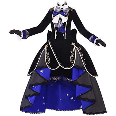 Imagem de Grand Duke Fantasia de cosplay Ciel Phantomhive vestido de 13º aniversário fantasia de Halloween conjunto completo (fantasia, feminino P)
