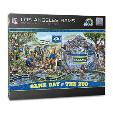 Imagem de YouTheFan Quebra-cabeça NFL Los Angeles Rams Dia do Jogo no Zoológico 500 peças