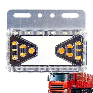 Imagem de Luz de reboque para caminhão, luz LED de caminhão - Luzes laterais da lâmpada LED 24V para carro,Acessórios para carro à prova d'água, suprimentos para carro, caminhão, reboque