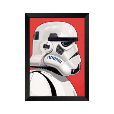 Imagem de Quadro Decorativo Soldado Clone com acrílico A4 - Kolor