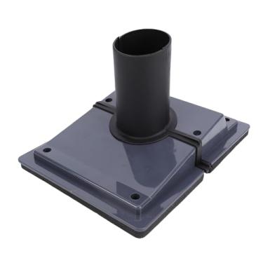 Imagem de RiToEasysports Tampa de Penetração de Parede HVAC, Kit de Saída de Conjunto de Linha de Borracha ABS Cinza para Ar Condicionado Externo, Oculta Perfurações de Parede Com Vedação Hermética, Fácil (#12)