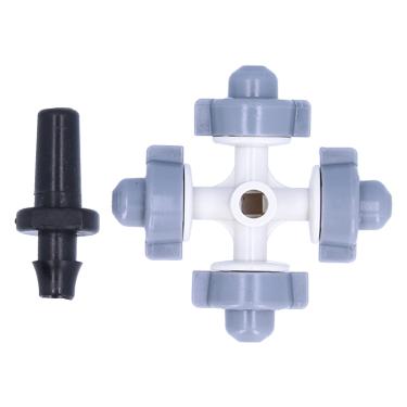 Imagem de Zerodis Pulverizador de Irrigação Suspenso, Suprimentos de Jardinagem Doméstica, Bico 50 Conjuntos de Aspersor de Névoa para Resfriamento de Gramado e Cuidados Com Plantas de Estufa Pulverizador de