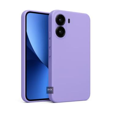 Imagem de Capa Capinha Case Compatível Xiaomi Poco X7 PRO Silicone Aveludada Anti Impacto Reforçada Emborrachado Com Proteção De Câmera Premium (LILÁS)