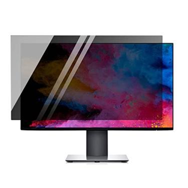 Imagem de uhyOHF Filtro de tela antiespião de privacidade de computador - filme protetor de brilho e filtro de luz azul anti-arranhões para proteger seus olhos para monitor widescreen de 12-27 polegadas / 27