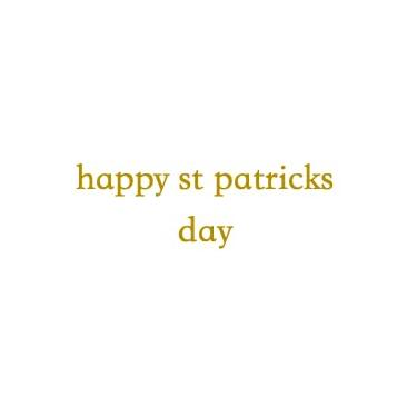 Imagem de Happy St Patricks Day Gold Letter Balloons, 18 Inch Script/Cursive Mylar Balloons St Patricks Day Decorations