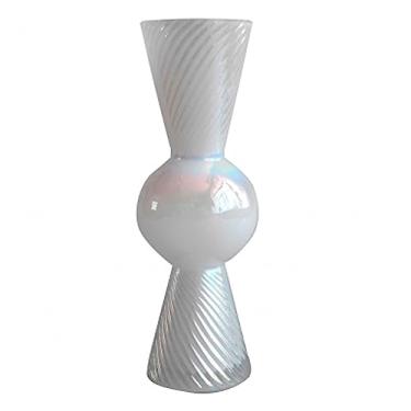 Imagem de D VASO EM VIDRO BRANCO