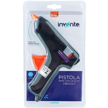 Imagem de Pistola Para Cola Quente Grande Bivolt 15w Pi4001 Invente Brw