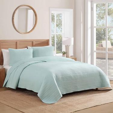 Imagem de Caribbean Joe Conjunto de colcha king size, macio, leve e relaxado, sálvia