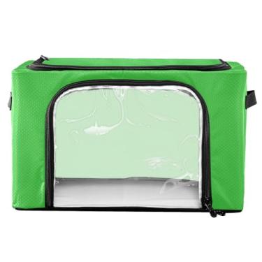 Imagem de GAIGEO Organizador de armazenamento sob a cama Ivy Green Organizadores de armário de poliéster e base de PVC de armazenamento 17 x 29 x 25 cm