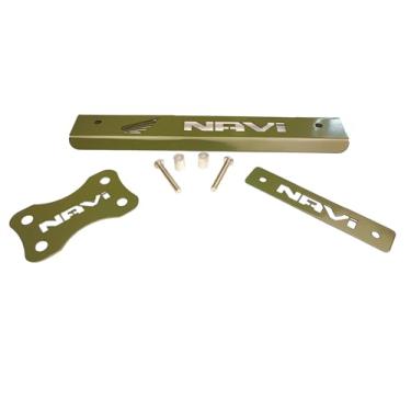 Imagem de Movitec Accessories Kit de carenagem esportiva de motocicleta (3 peças) para Honda Navi (verde militar)