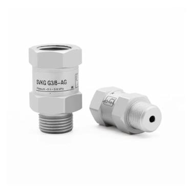 Imagem de 1 peça de válvulas de retenção de válvula lógica de segurança a vácuo Sucker SVK-SVKG-G1/8/G1/4/G3/8/G1/2-IG-AG(SVK G1-8-IG)