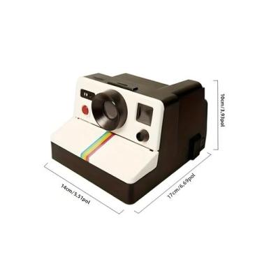 Imagem de Caixa De Lenços Em Forma De Câmera Retro, Suporte Criativo Para Papel 