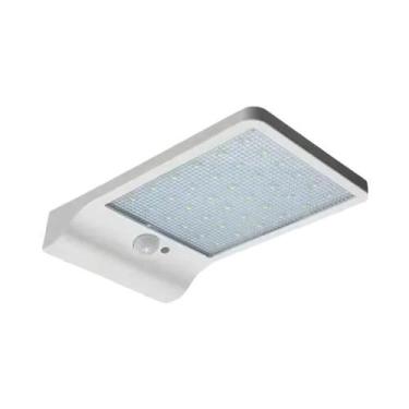 Imagem de Luz De Rua Solar Com Sensor PIR De 48LED Para Jardim, Garagem, Galpão,
