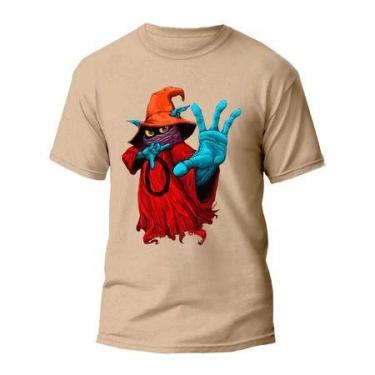 Imagem de Camiseta Premium Algodão Estampada Especial Gorpo He Man, p, Bege