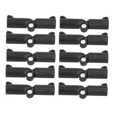 Imagem de aqxreight 10 PCS BFork Conectando Estacas de Jardinagem Conjunta Planta de Escalada Suporta Conectores Material Fácil Alta Ferrugem Durável entre Graus de Biela de ângulo (Garfo B com diâmetro