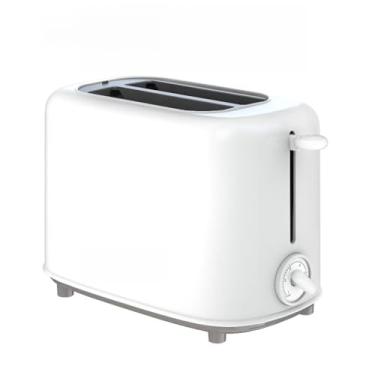 Imagem de Torradeira Elétrica 750W 110V/220V – Compatível com Todo o Brasil, Ideal para Café da Manhã Doméstico (Branco,220v)