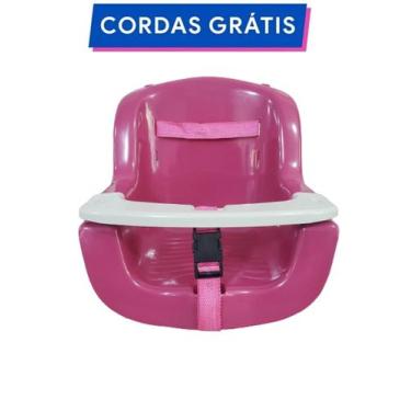 Imagem de Balanço Infantil Plástico Bebê Criança Cadeirinha Com Corda - FRETE MA