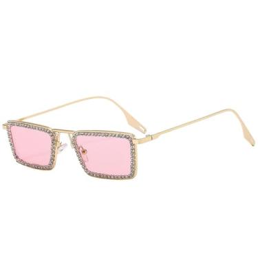 Imagem de Óculos de Sol UV400 - Cores Vibrantes, Armação Pequena, Lentes Transparentes em Metal, para Homens e Mulheres, Ideais para Esportes, Corrida, Ciclismo e Atividades ao Ar Livre, 04