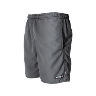 Imagem de Bermuda Short Calção Tactel Leve Macio Masculina 3 Bolsos Elástico Cordão Piscina Verão Praia-Masculino