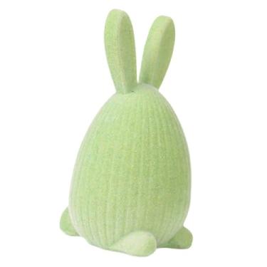 Imagem de Generic Estatueta de da Páscoa Flocado, Enfeite de Mesa Fofo, Estátua de da Páscoa para o Feriado, Verde