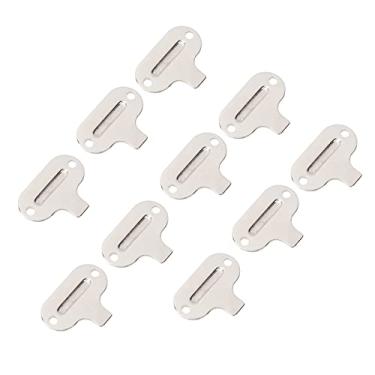 Imagem de Acouto Conjunto de Chave de Fenda de Placa de Agulha de Máquina de Costura de Metal, Ferramentas Leves e Fáceis de Usar para Reparo de Costura Doméstica Com 10 Peças