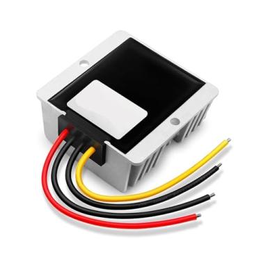 Imagem de Conversor DC DC à prova d'água de 60 V a 36 V, regulador de tensão descendente de 1 A a 25 A, inversor redutor de energia para acionador de partida eletrônico solar (alumínio 22A GG)