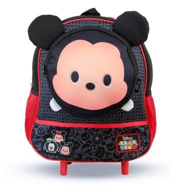 Imagem de Mochila Rodinhas Escolar Mickey Disney Infantil Menino-Unissex