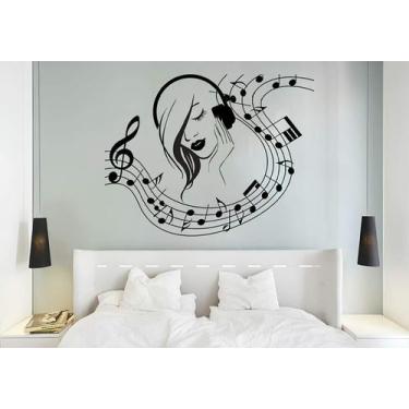 Imagem de Adesivo De Parede Nota Musical Mod12 - Lojinha Da Luc Adesivos