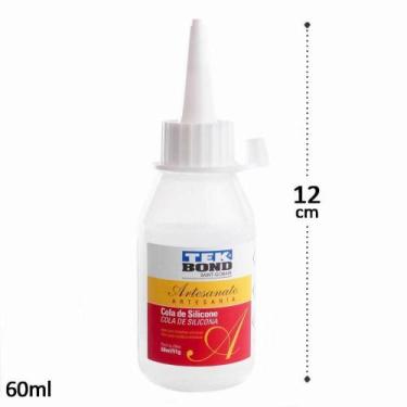 Imagem de Cola de Silicone 51g Líquida Para Artesanato - Tudo em Caixa - Genéric