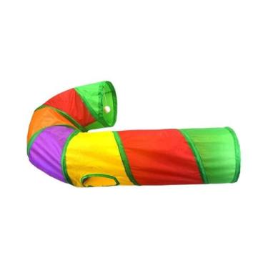 Imagem de Túnel Dobrável E Respirável Para Gatos, Brinquedo De Brincadeira Inter
