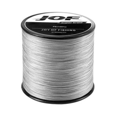 Imagem de Linha De Pesca Trançada Multicolorida De 4 Fios 1000M 300M 500M JOF Mu