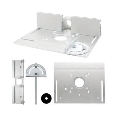 Imagem de Placa De Inserção Multifuncional De Alumínio Para Mesa De Tupia, Placa