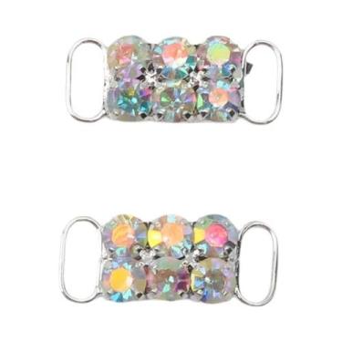 Imagem de Acessórios Coloridos De Strass Para Tênis AF1: Decorações De Diamante 