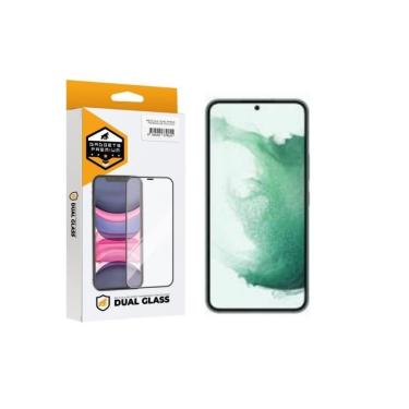 Imagem de Película Dual Glass Para Samsung Galaxy S22 Plus - Preto - Gshield