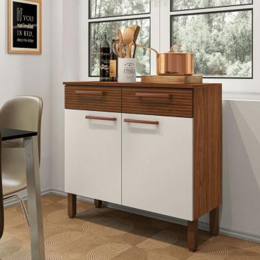 Imagem de Balcão Marina Ripado Off-white